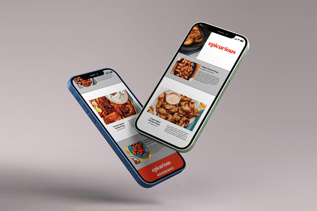 Epicurious Email Newsletter